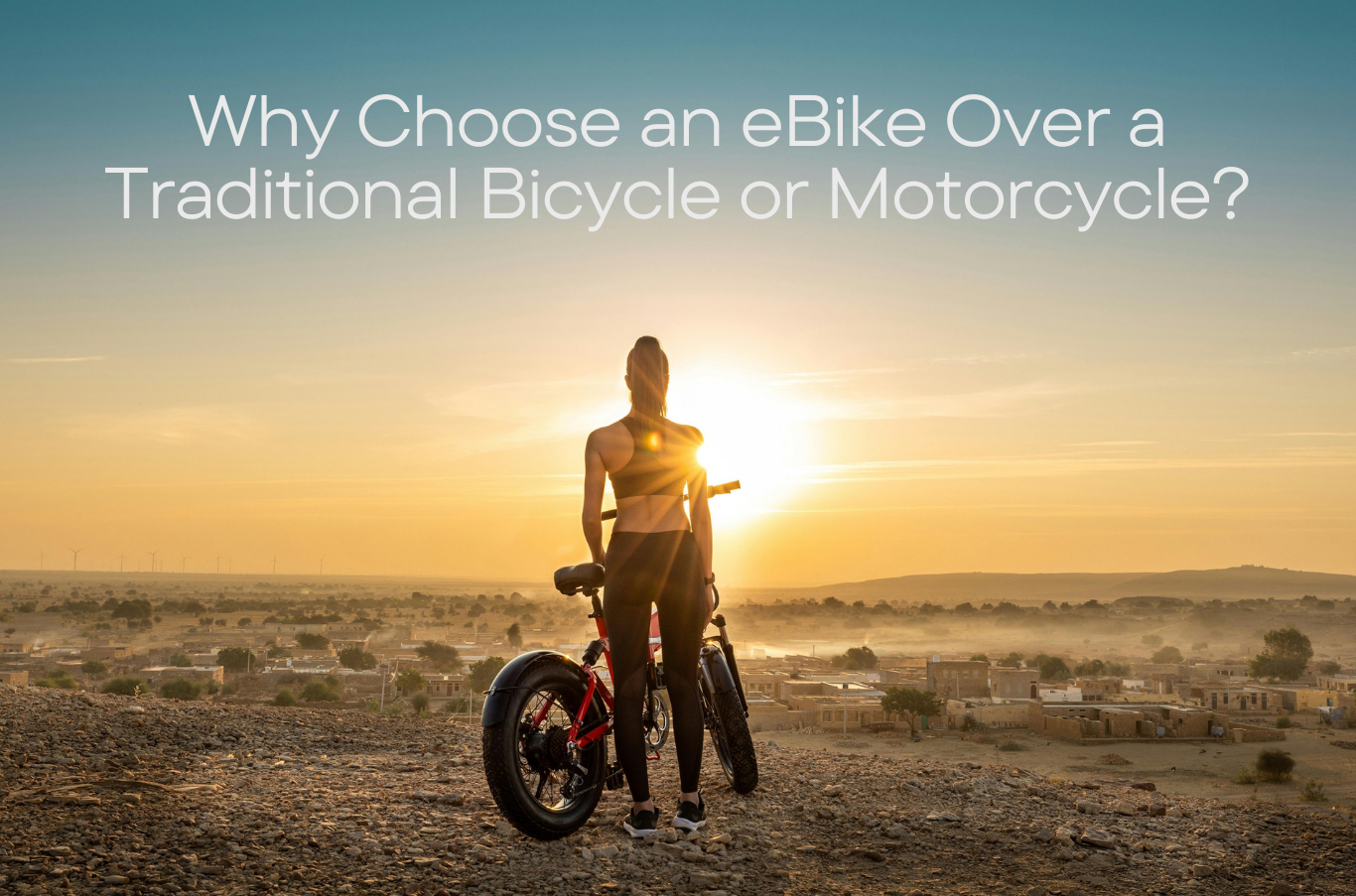 Why Choose an eBike Over a Traditional Bicycle or Motorcycle?