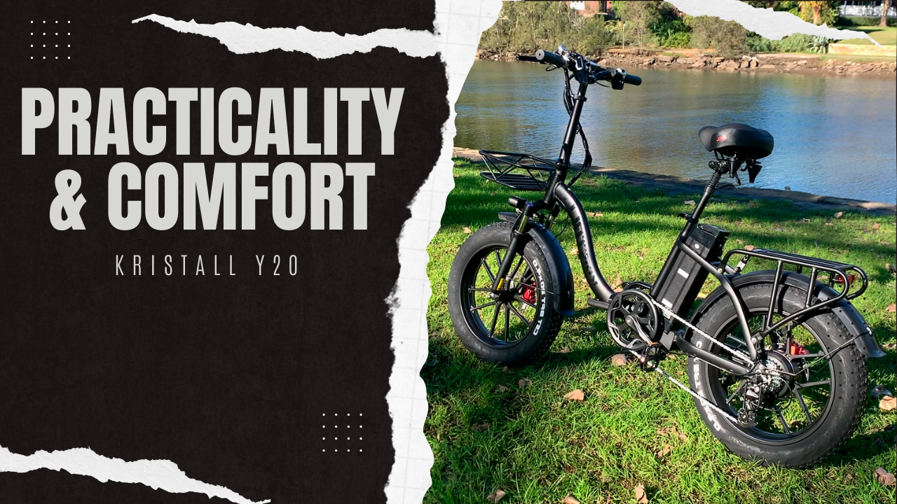 Exploring the Kristall Y20 eBike: Comfort and Practicality in One - Avocado eBike
