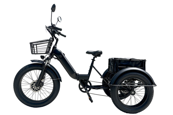 Kristall EX400 E-Trike 48V34AH – Ride Further, Carry More