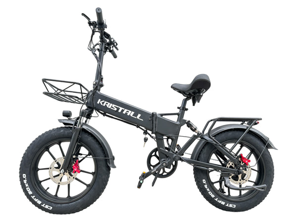 KRISTALL RX20 FAT TYRE FOLDING EBIKE 48V18AH INTERGRATED RIM