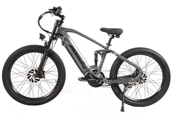Mamba Explorer AWD Dual Motor 48v750w * 2 Fat Tyre eBike Full Suspension