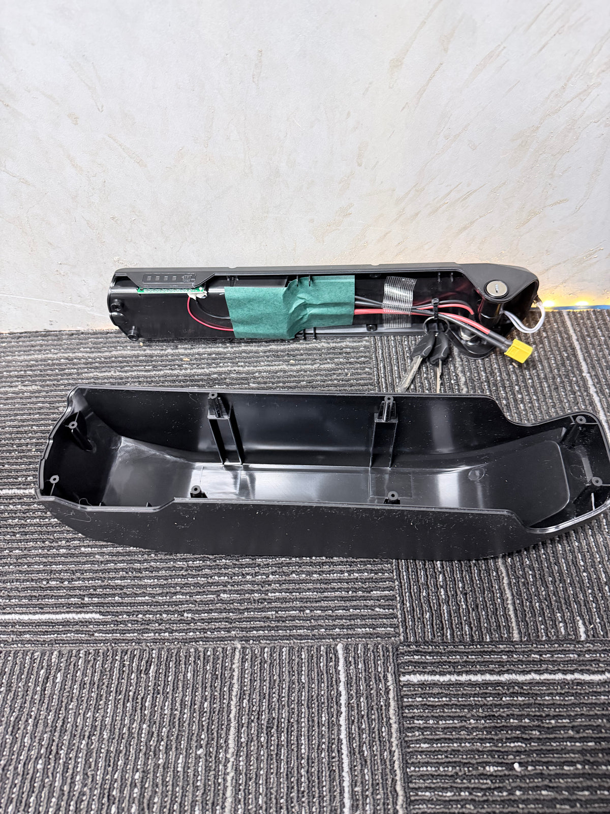 Mamba Sahara Battery Case & Base | Replacement Housing - Avocado eBike