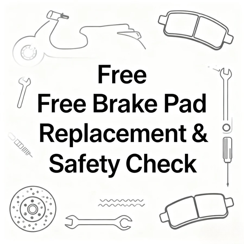 Free Brake Pad Replacement & Safety Check
