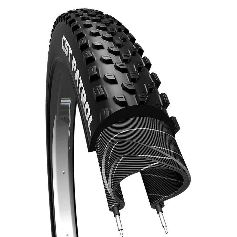 CST 27.5×2.4 Mountain Bike Tyre | High Grip & Durable | Fits Mamba Antidote / DS - Avocado eBike