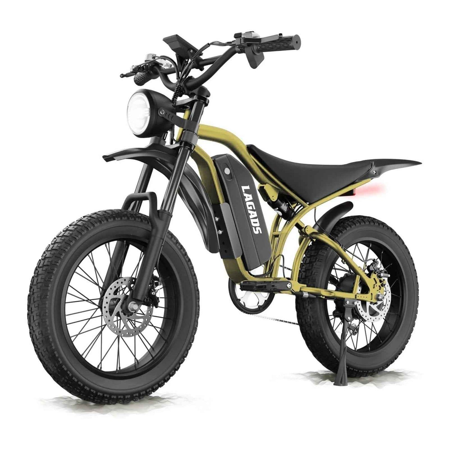 Lagads JD20 1500W 48V 18Ah 20 inch Fat Tyre E-Mountain Bike