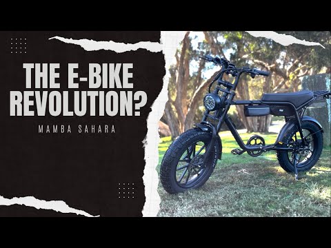 NEW MAMBA SAHARA FAT TYRE EBIKE 48V17AH Avocado eBike